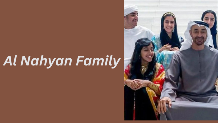 Members Of The Royal Al Nahyan Family.