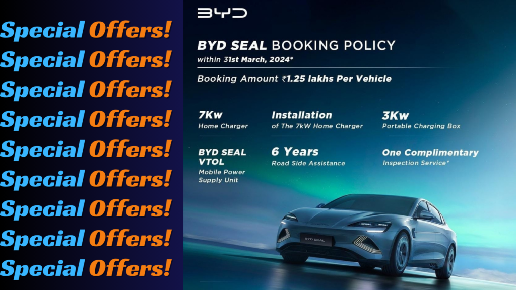 Special Offers On BYD SEAL EV